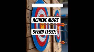 How To Achieve Any Goal (On Any Budget)
