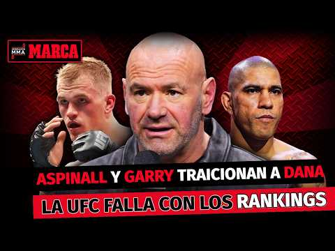 LÍO MONUMENTAL con los NUEVOS RANKINGS de la UFC ¿SE RETIRA PEREIRA?