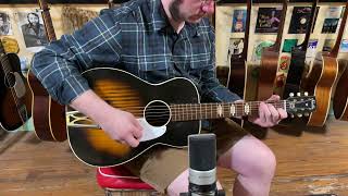 1965 Harmony H929 Stella parlor guitar - YouTube