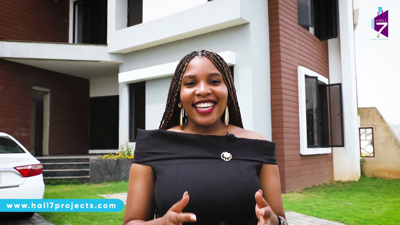 You can now TOUR the Most Serene Residence in Abuja by Hall 7 Real