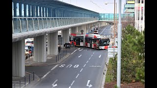 Zahájení provozu trolejbusové linky číslo 59 na Letiště Václava Havla Praha