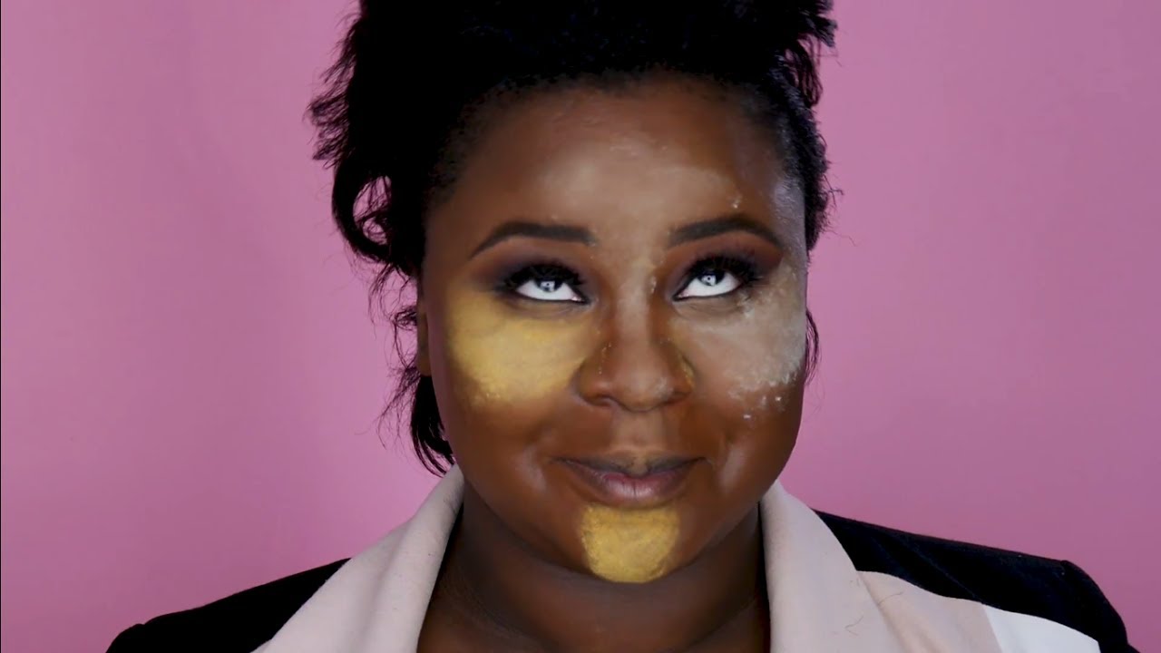 Baking Makeup Technique Black Women Dark Skin Tutorial YouTube