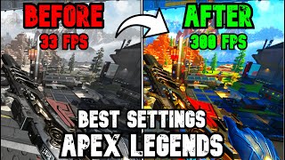 Apex Legends FPS increase Guide *SEASON 18* BEST SETTINGS 📈✅