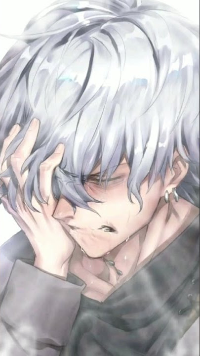 sad/cry anime boy 😭