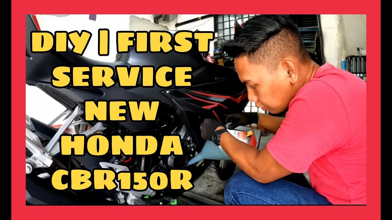 DIY | FIRST SERVICE NEW HONDA CBR150R 2021