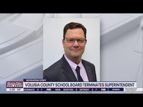 Volusia County School Board terminates superintendent