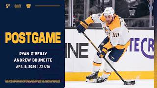 Ryan O’Reilly and Andrew Brunette - Postgame: April 9, 2026