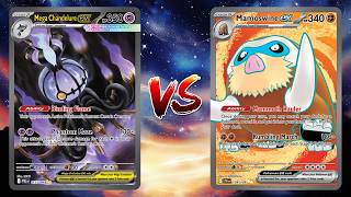 Pokemon TCG Live Mega Chandelure EX Ariados VS Mamoswine EX Blaziken EX!!