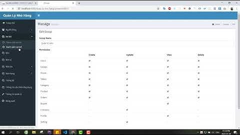 [ Đồ án tốt nghiệp] Giới thiệu ứng dụng quản lý nhà hàng php mysql 2020