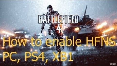 How to enable "HIGH FREQUENCY NETWORK UPDATE" in Battle Field 4: PC, XB1, PS4, X360, PS3
