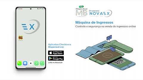 Máquina de Ingressos | Como utilizar o app Checkinera 🎟️