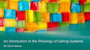 An Introduction to the Rheology of Gelling Systems