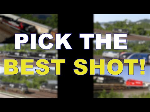 RAIL FANNING SUCCESS! You Pick The Best Shot Of The Day! Sweet Locomotives!