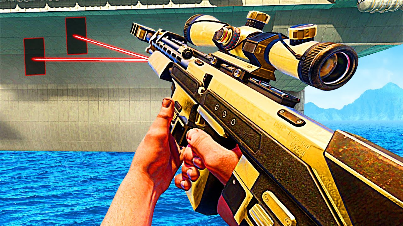 I hit a COLLATERAL TRICKSHOT on BO2 Plutonium..