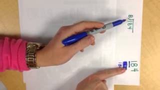 Division area model example 2