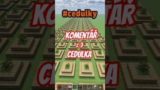 Každý Odběratel má Cedulku! 🏷️ #cz #minecraft #gaming #minecarftshorts #bouchal #minecraftbuilding