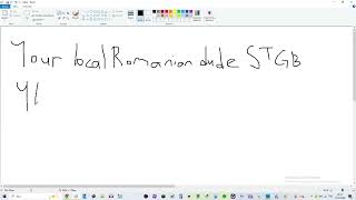 Drawing Your Local Romanian Dude STGB TRA YROT CT 10 FDP