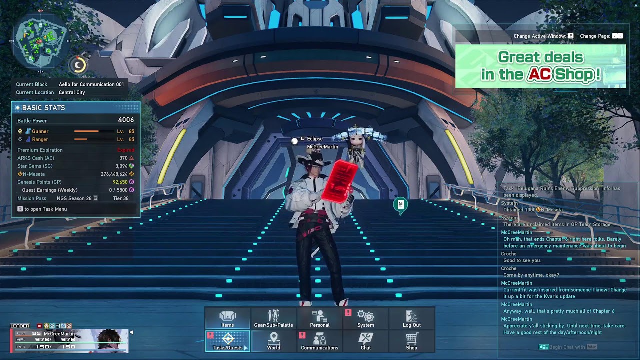 PSO2: New Genesis - Rebuilding the ARKS - Chapter 6 Playthrough [Live Gameplay]