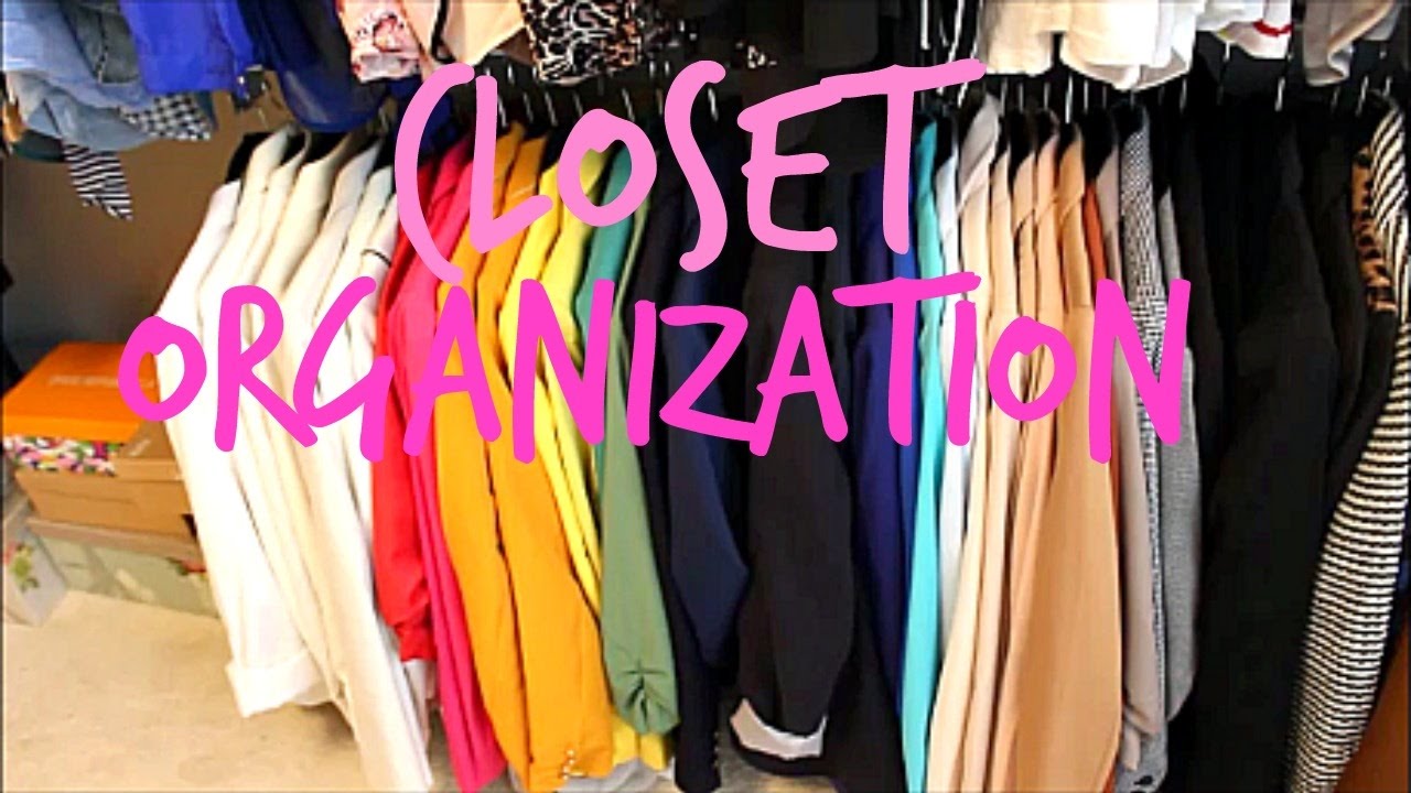 How To Organize Your Closet And Color Coordinate It Youtube,How Big Is A King Size Bed