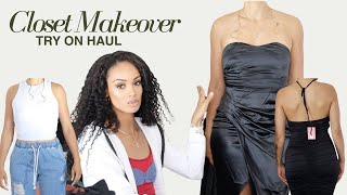 Ultimate Closet Makeover (Try on Haul) | My Best Friend is a Hoarder !!!