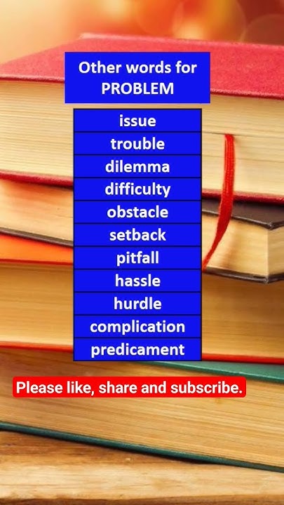 problem-synonyms-english-vocabulary-grammar-ielts-youtubeshorts