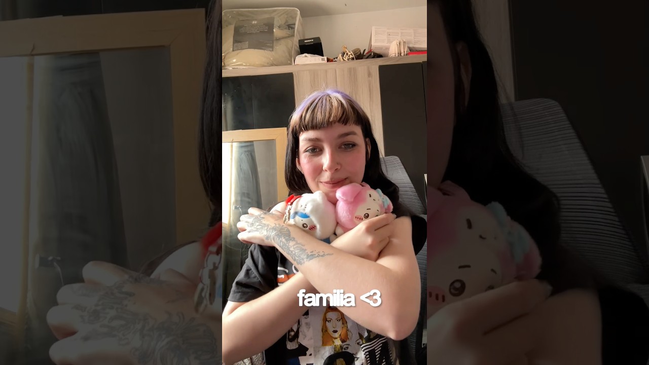 unboxing to meu chiikawa x hello kitty 🖤 #sanrio #chiikawa #hellokitty