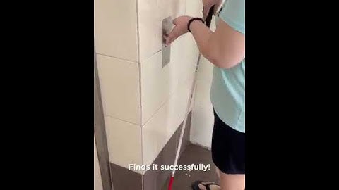 How the blind find lift buttons