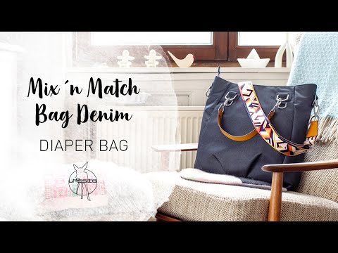 Fawn Design ORIGINAL Diaper Bag - Denim