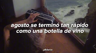 Taylor Swift — august (The Summer I Turned Pretty Version) ; Español Taylor Swift — august (The Summer I Turned Pretty Version) ; Español