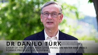 Invitation to the Global High-Level Panel on Water and Peace Report Launch