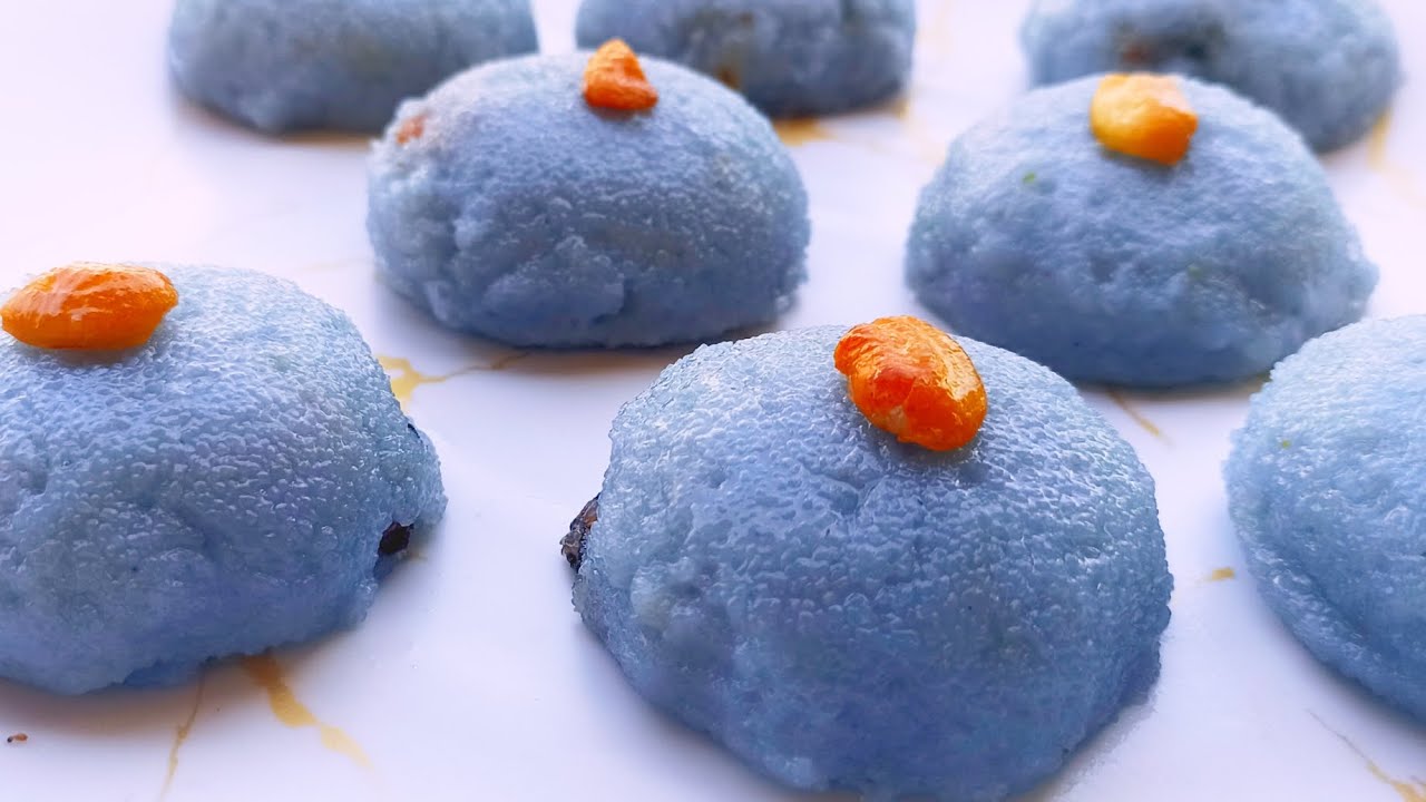 Butterfly blue pea flower recipe/ Healthy Sweet Recipe /butterfly pea flower 