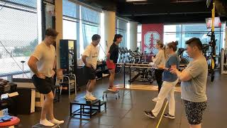 Return to Sport for Lower Extremity - Timed Lateral Step Down Test