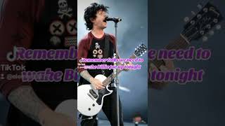 He Needs to Wake Up #greenday #memes #september #shorts He Needs to Wake Up #greenday #memes #september #shorts