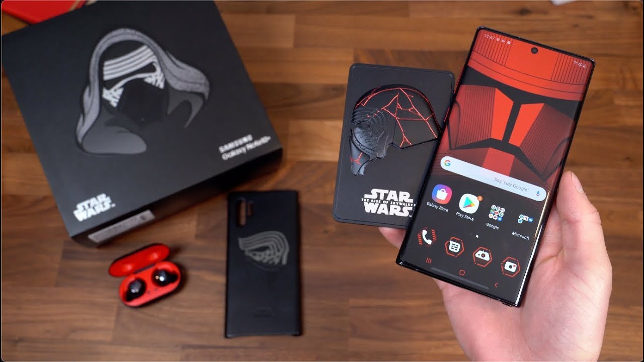 Peregrino ropa fascismo Galaxy Note 10 Plus Unboxing: Star Wars Special Edition! - YouTube