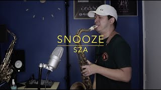 Snooze - Sza (Saxophone Cover) Saxserenade