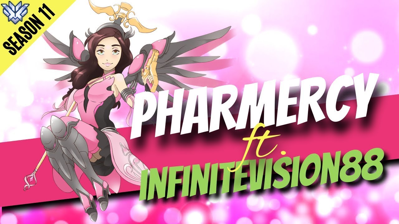 PHARAH MERCY ft. Infinitevision88 [Top500 Mercy main Overwatch S11]