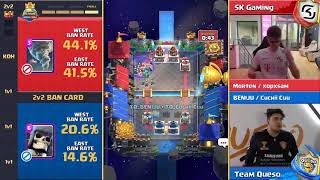 CLASH ROYALE LEAGUE WORLD FINALS 2020 -  TEAM QUESO VS SK GAMING