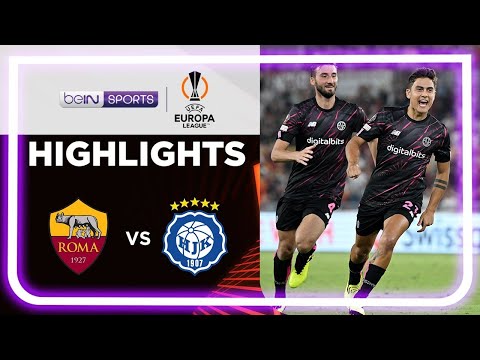 AS Roma 3-0 HJK | Europa League 22/23 Match Highlights