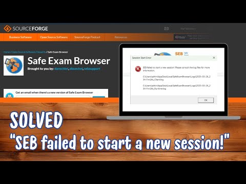 [SOLVED] Cara Mengatasi Error Safe Exam Browser (SEB) - "SEB failed to start a new session" RBB 2025