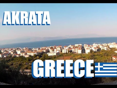 Akrata Greece Driving Tour To A Mountain Village