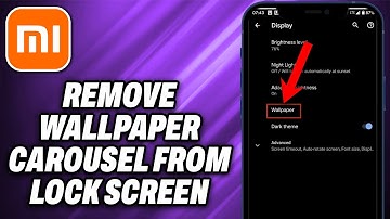 How To Remove Wallpaper Carousel from Lock Screen in Redmi