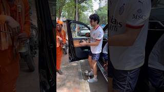 Saifs Son Ibrahim Ali Khan Took Blessings From Mother Cow reels bollywood fashion ibrahim