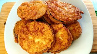 La Receta de BERENJENA más SABROSA y Deliciosa que he comido NUNCA, un REBOZADO Especial y CRUJIENTE