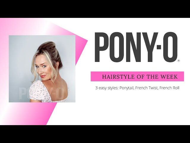 PONY-O Ponytail Holders: 3 easy hairstyles you can do for Easter or a  special occasion. 