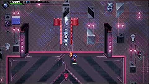 CrossCode - How to solve Vermillion Tower Center Elevator F4 puzzle