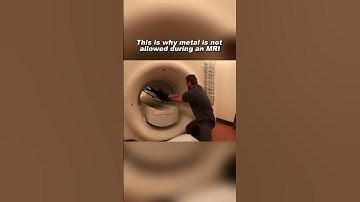 This is why metal is not allowed during an MRI