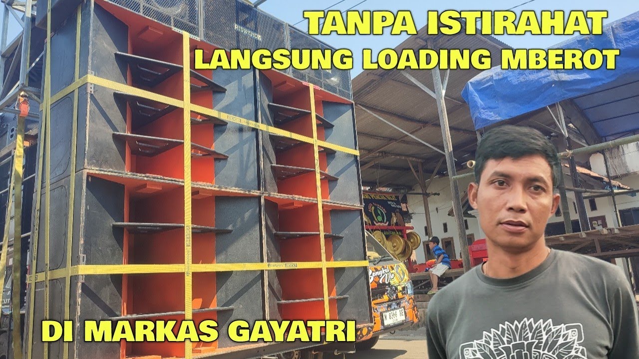 Tanpa istirahat riswanda Mahardika langsung loading mberot dan Gayatri