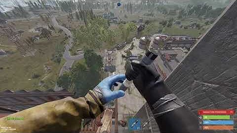 TRYING OUT NEW PARACHUTE IN LAUNCH SITE UNEXPECTED ENDING-RUST #rustclips #rustvideo #rust #rustsolo