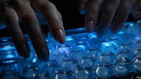 [ASMR] 쫀득젤리 AI 키보드 타이핑 ⌨️ | 누를 때마다 살아 움직이는 촉감 사운드