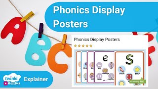 How to Use Phonics Display Posters | Twinkl Teaches